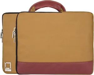 Premium Coated Twill Water Resistant 13 inch Laptop Carrying Handbag Professional Briefcase Cover
