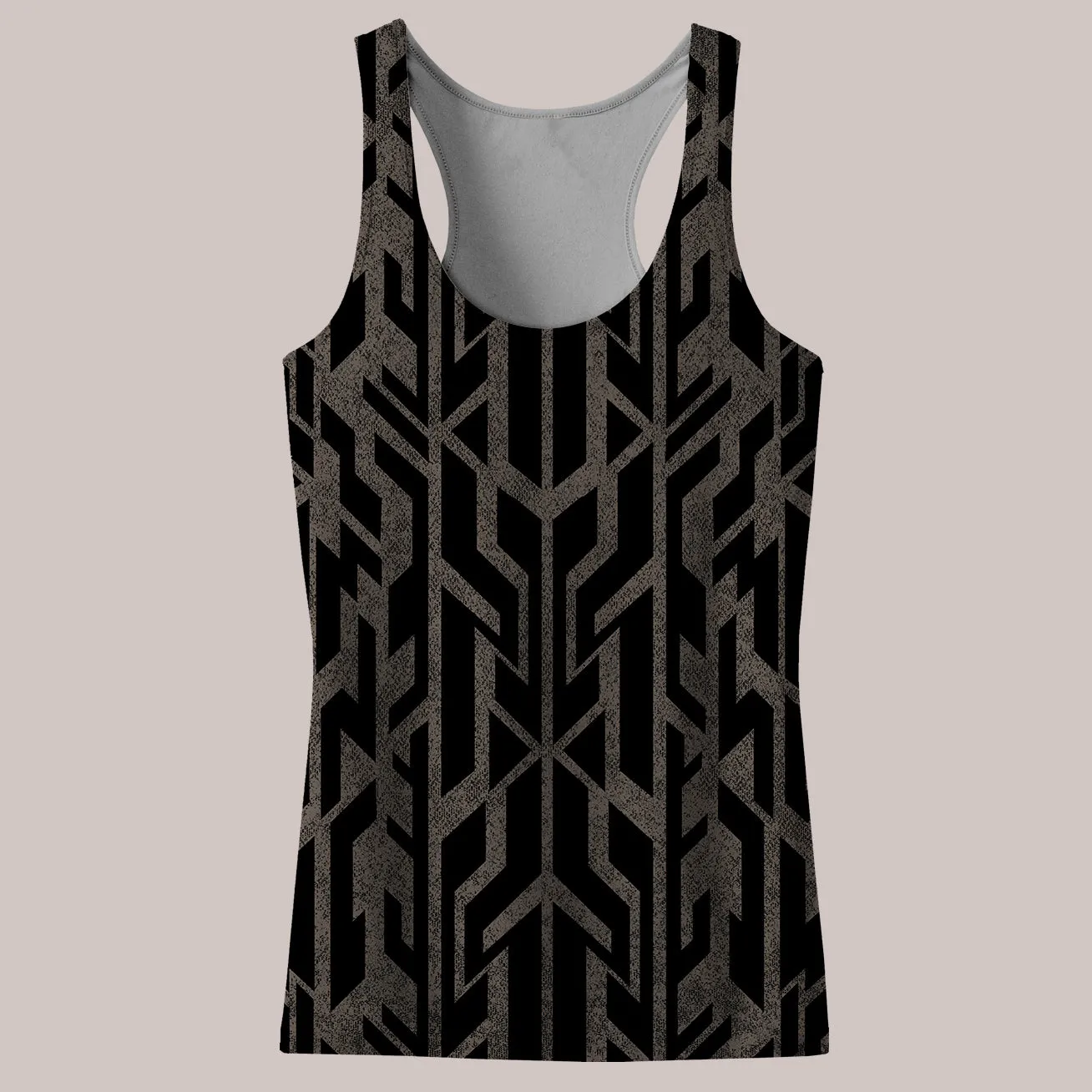 Psychedelic Tank Top (UV/RGB, Eco-Friendly, Womens, Racerback) | EMERGE