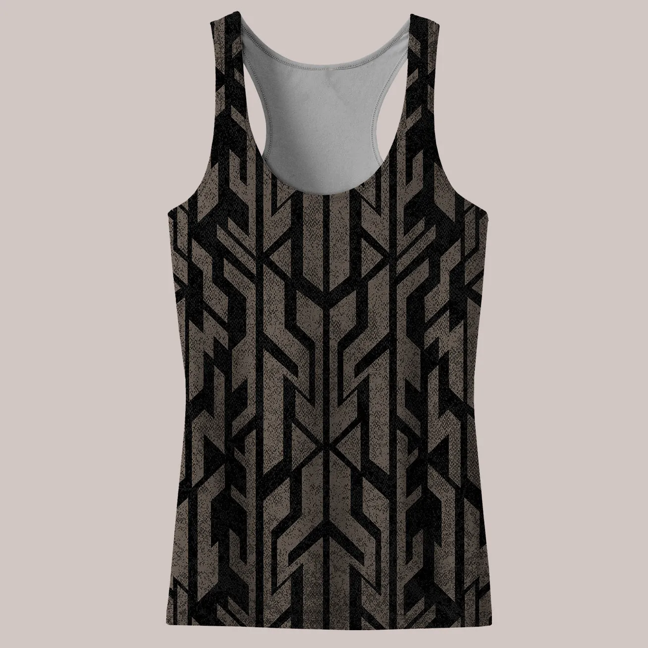 Psychedelic Tank Top (UV/RGB, Eco-Friendly, Womens, Racerback) | EMERGE