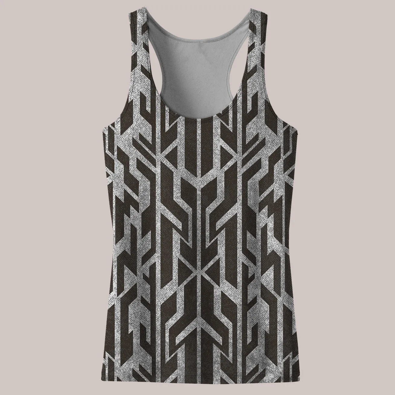 Psychedelic Tank Top (UV/RGB, Eco-Friendly, Womens, Racerback) | EMERGE