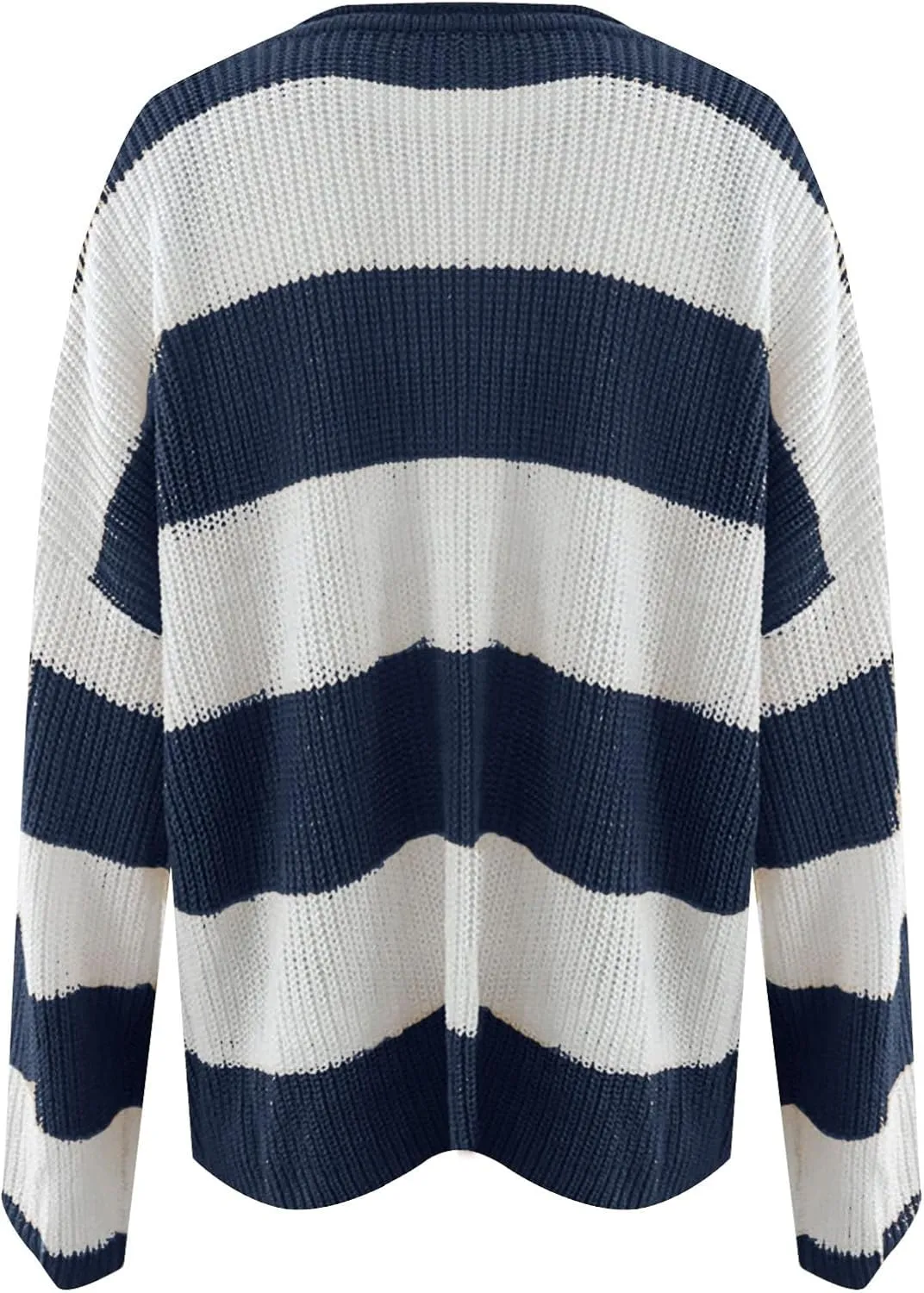Pullover Sweaters for Women Cable Knit Color Block Sweater Crewneck Sweatshirt Long Sleeve Jumper Womens Fashion Top