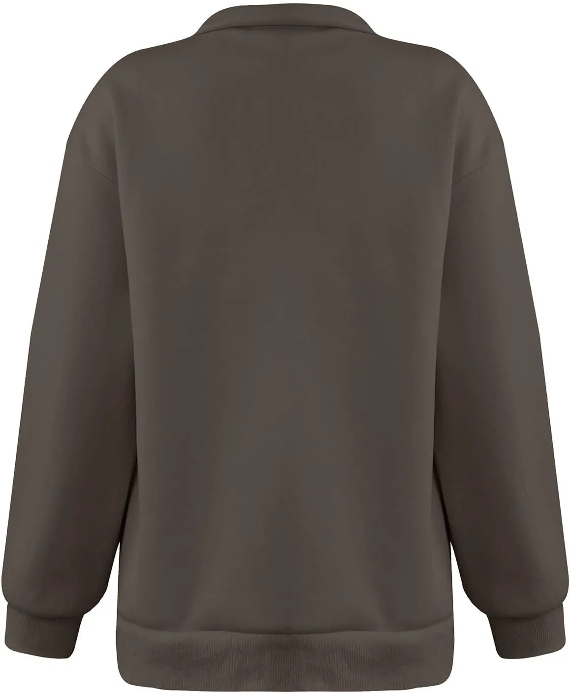 Quarter Zip Pullover Women Sweatshirts Half Zipper 2024 Oversized Long Sleeve Fall Fashion outfits Clothes