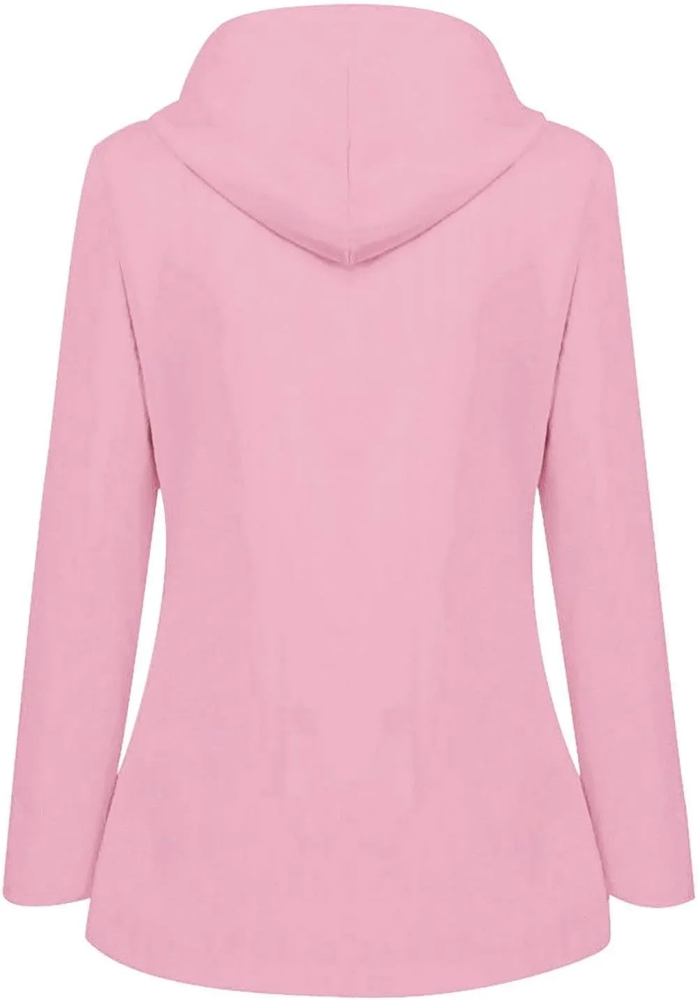 Rain Jackets for Women Windbreaker Waterproof Outdoor Srtiped Lined Coats with Hood Lightweight Raincoat with Pockets