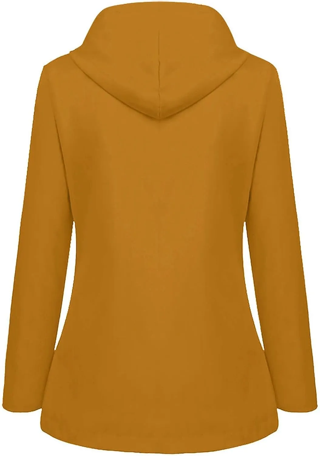Raincoats for Women with Hood Fleece Lined Windbreaker Jacket Lightweight Hooded Rain Coat Waterproof Jacket