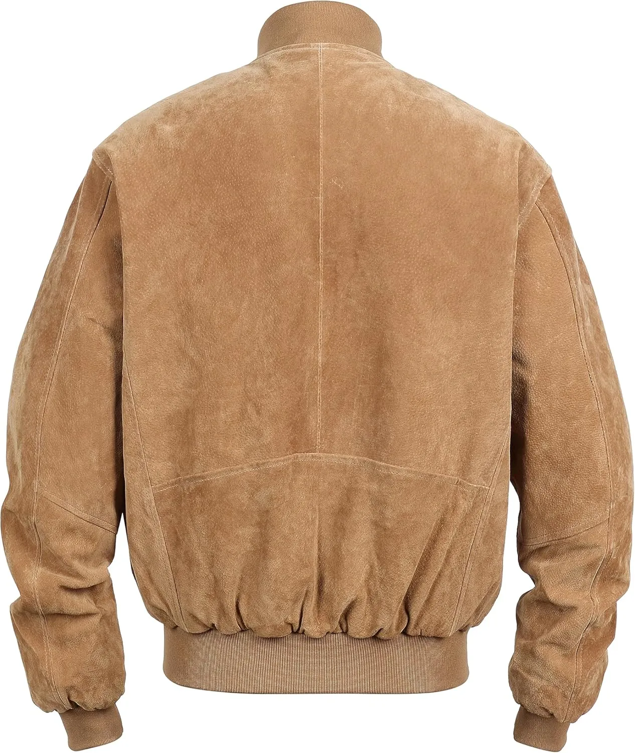 REED MEN'S BASEBALL SUEDE LEATHER JACKET (IMPORTED)