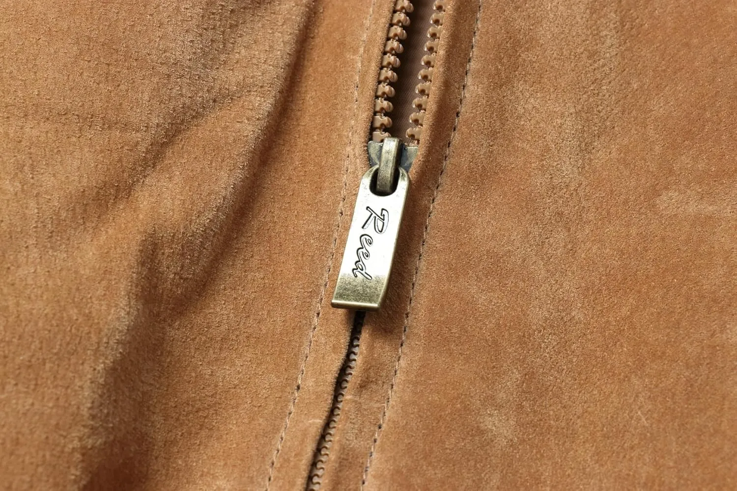 REED MEN'S BASEBALL SUEDE LEATHER JACKET (IMPORTED)
