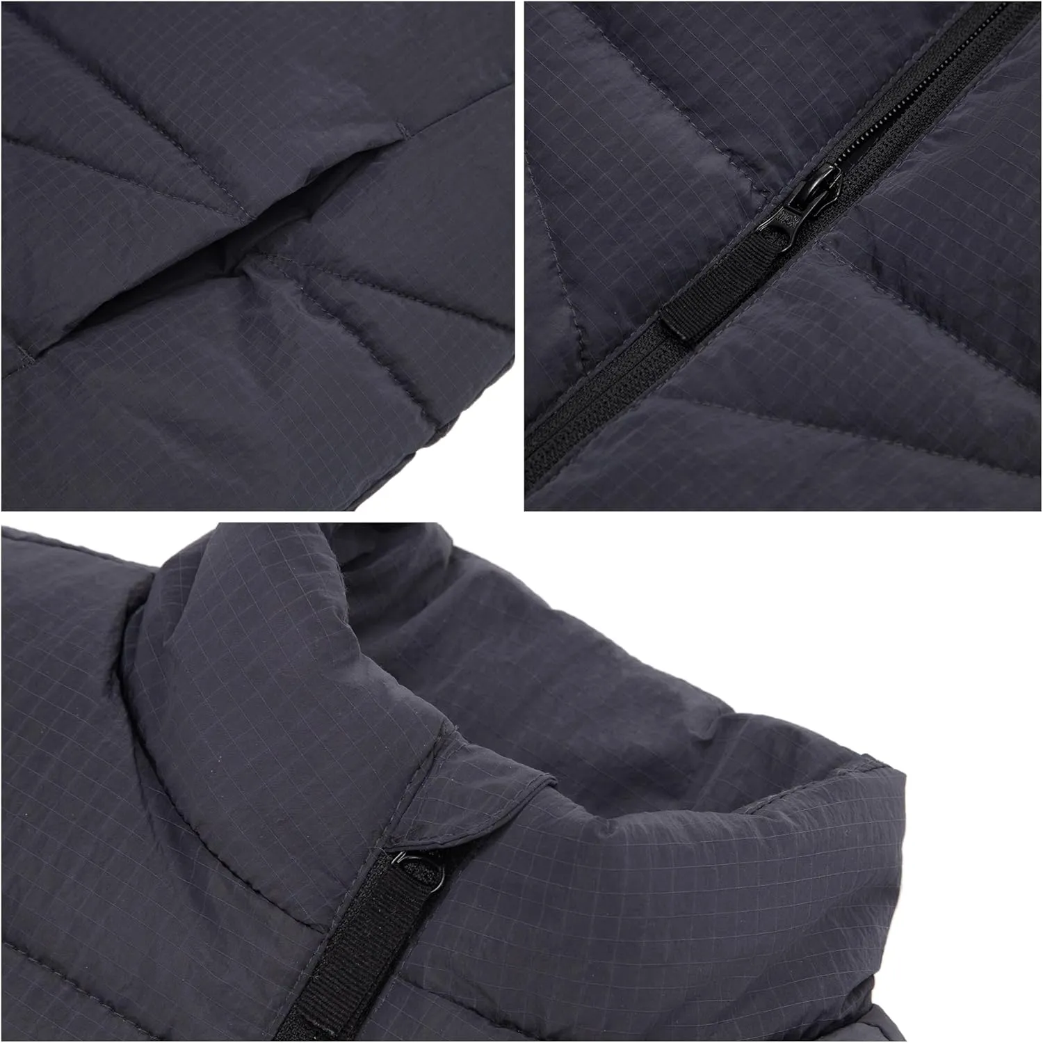 Rokka&Rolla Boys' Lightweight Water-Resistant Puffer Vest