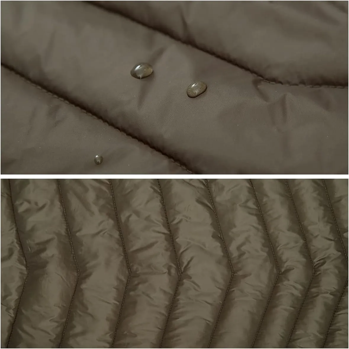 Rokka&Rolla Women's Lightweight Packable Puffer Jacket Water-Resistant Hooded Winter Long Coat