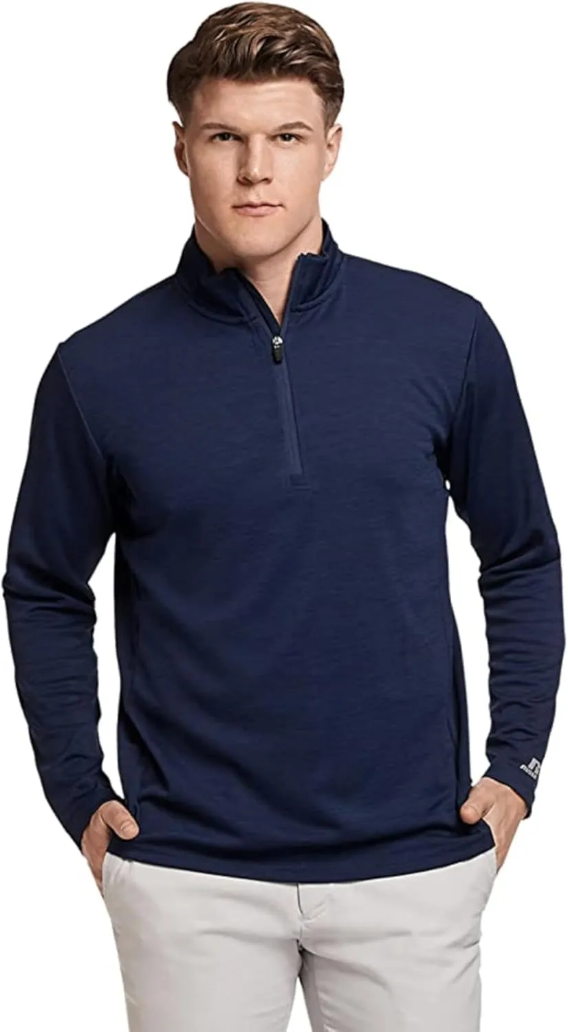 Russell Athletic Dri-power Lightweight 1/4 Zip Pullover Outerwear