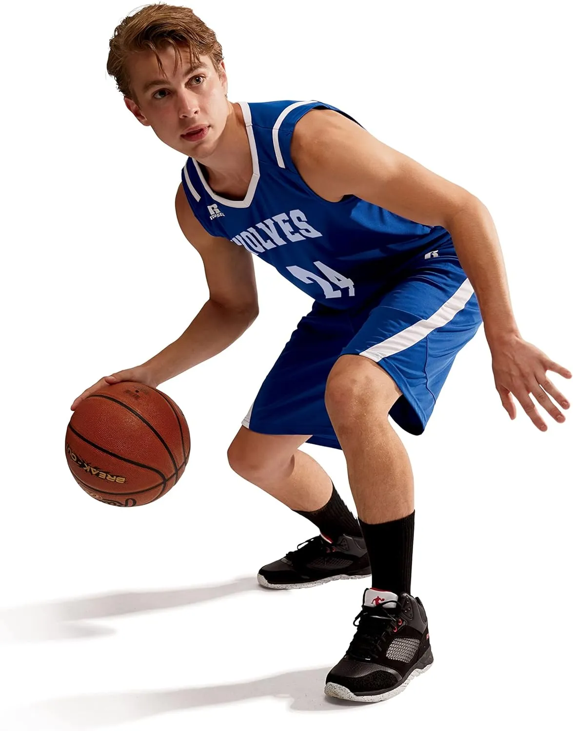 Russell Athletic Men's Athletic Cut Basketball Shorts