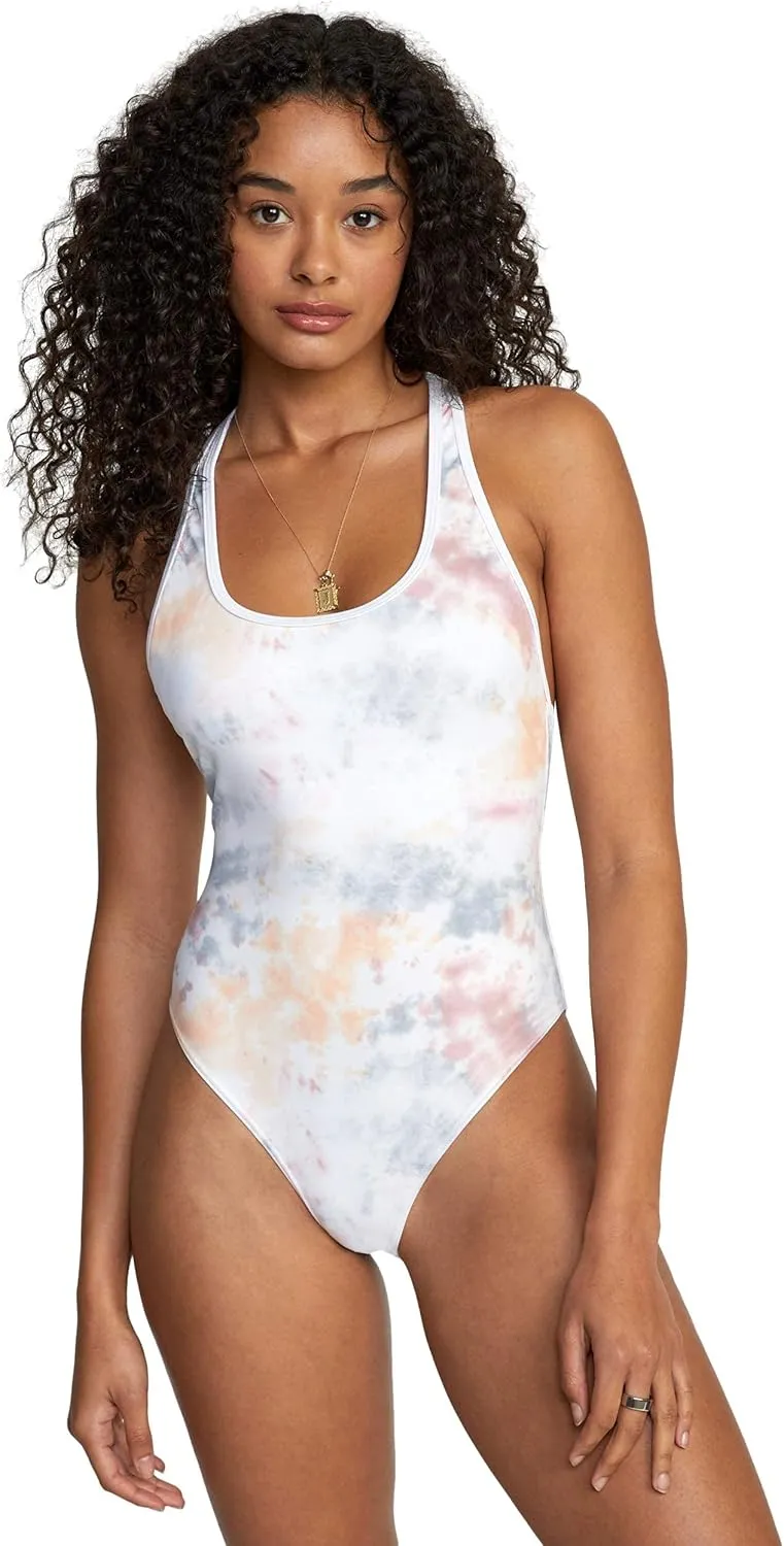 RVCA Women's Standard Cheeky One Piece Swimsuit