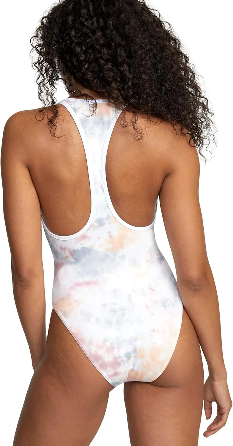 RVCA Women's Standard Cheeky One Piece Swimsuit