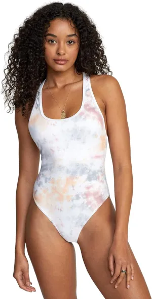 RVCA Women's Standard Cheeky One Piece Swimsuit