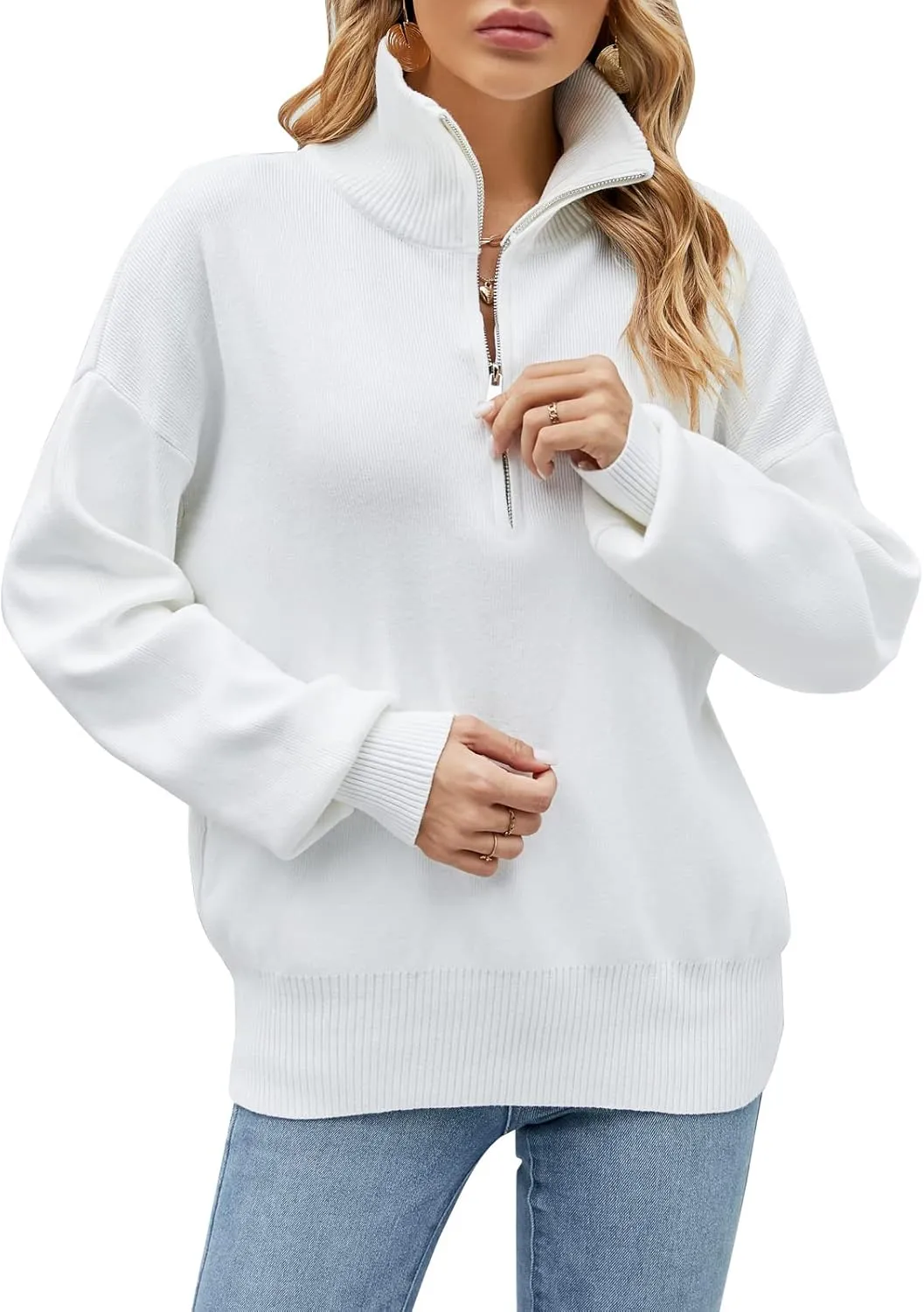 SANGTREE Women's Soft Turtleneck Sweater