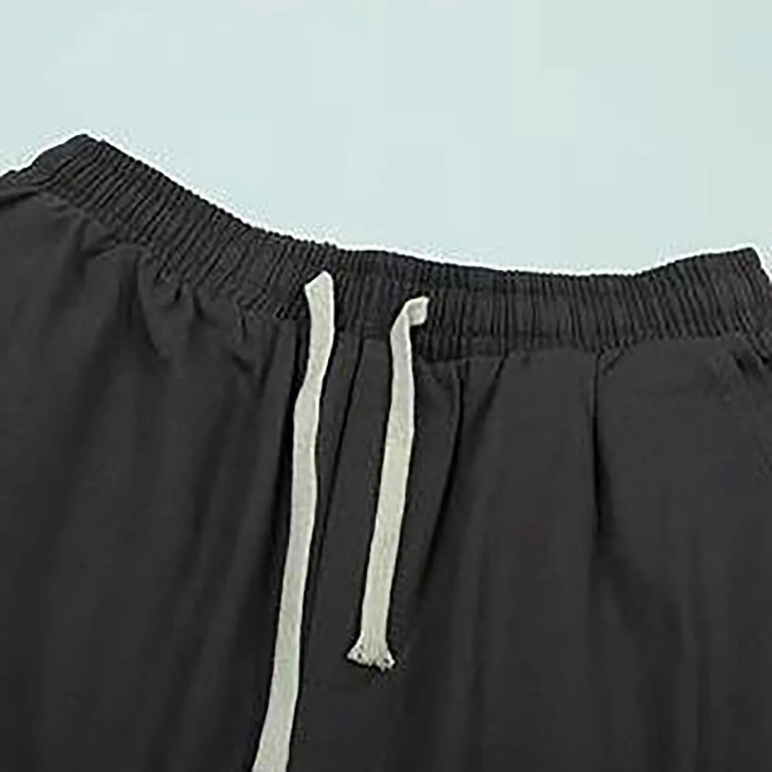 Shorts Men Casual Slim Fit Casual Twill Cargo Shorts Cotton Drawstring Classic Stretch Hiking Tactical Shorts