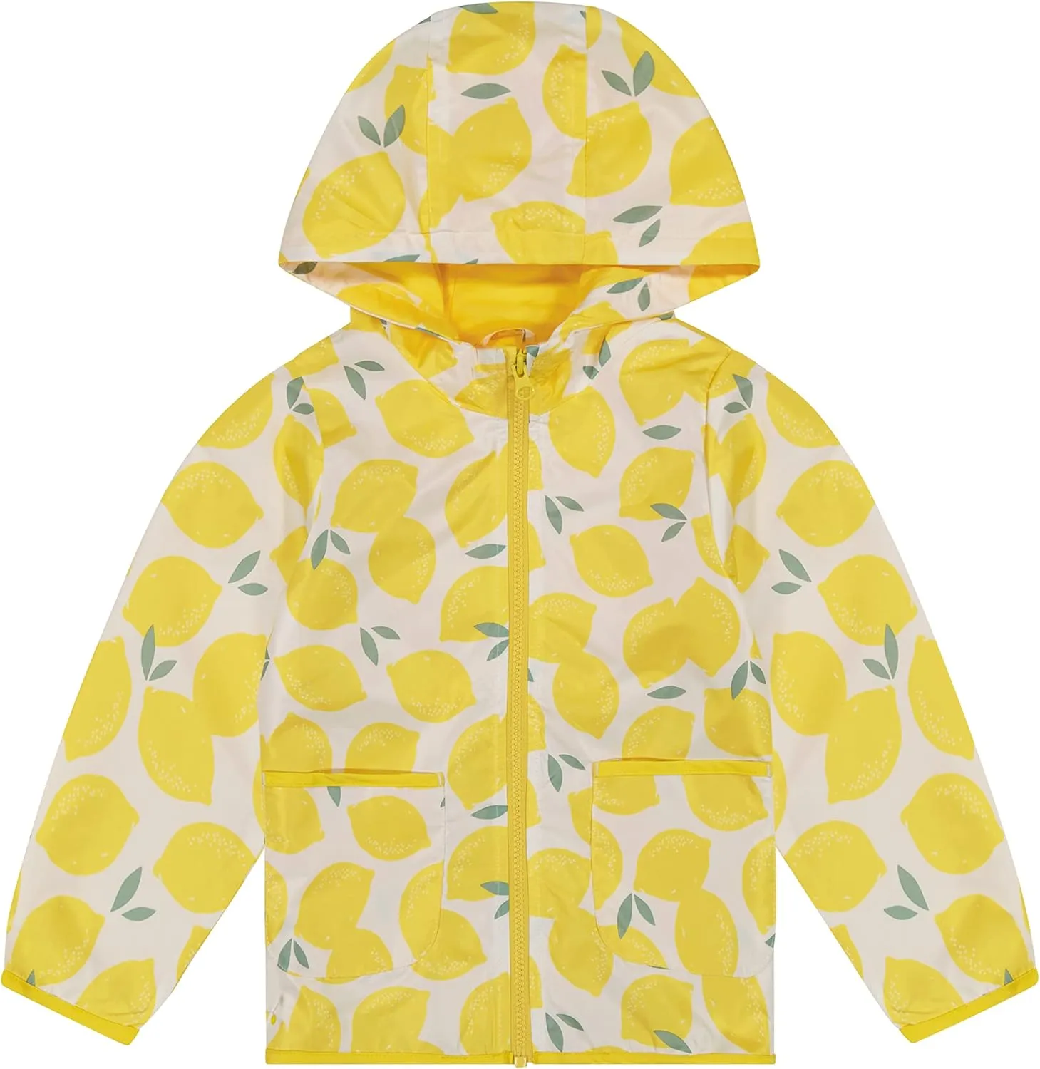 Simple Joys by Carter's Baby Girl's Water-Resistant Rain Jacket with Hood, 24M