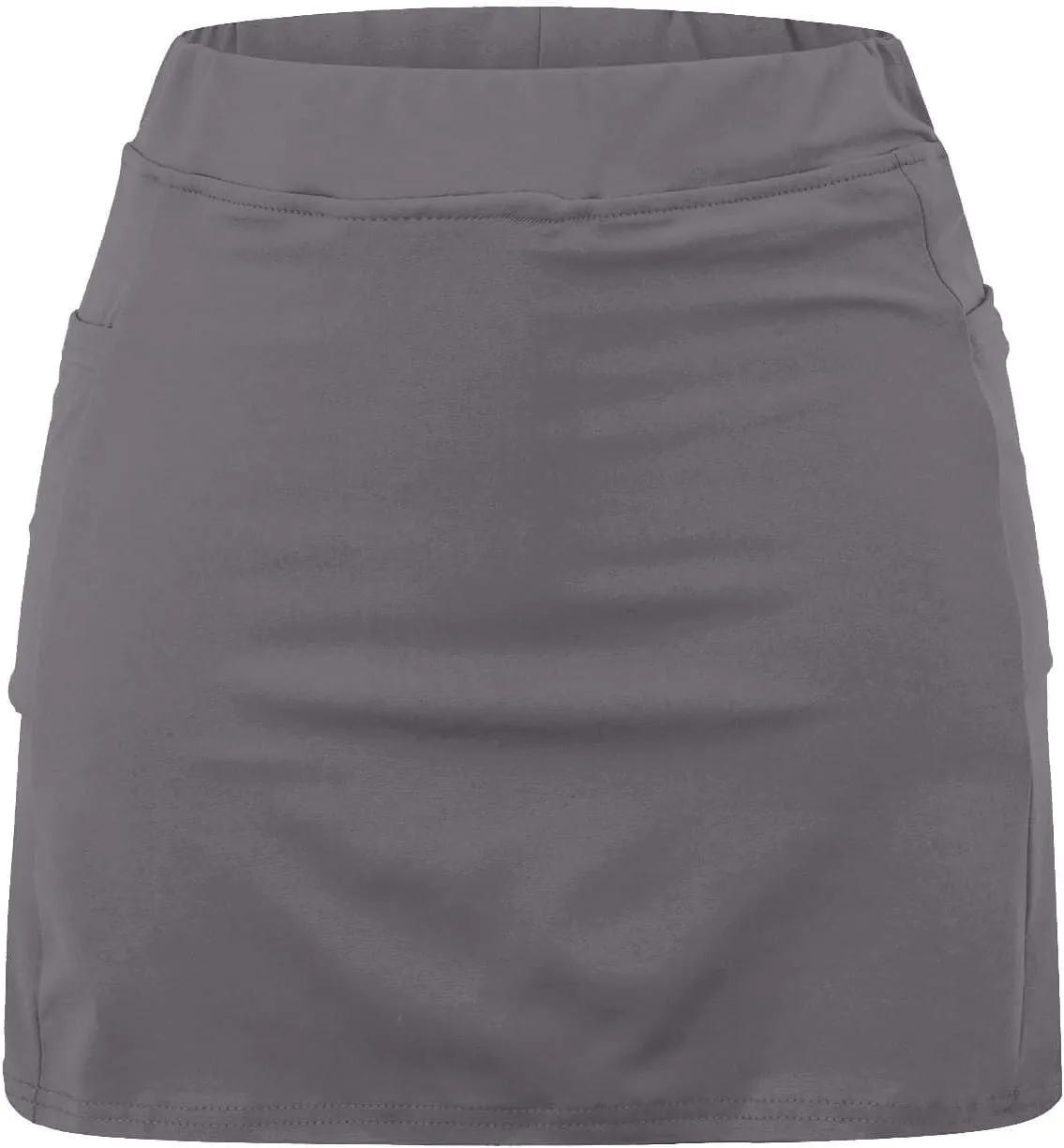 Skorts for Women Tummy Control High Waisted Athletic Tennis Yoga Golf Skirts with Shorts Pockets Biker Shorts