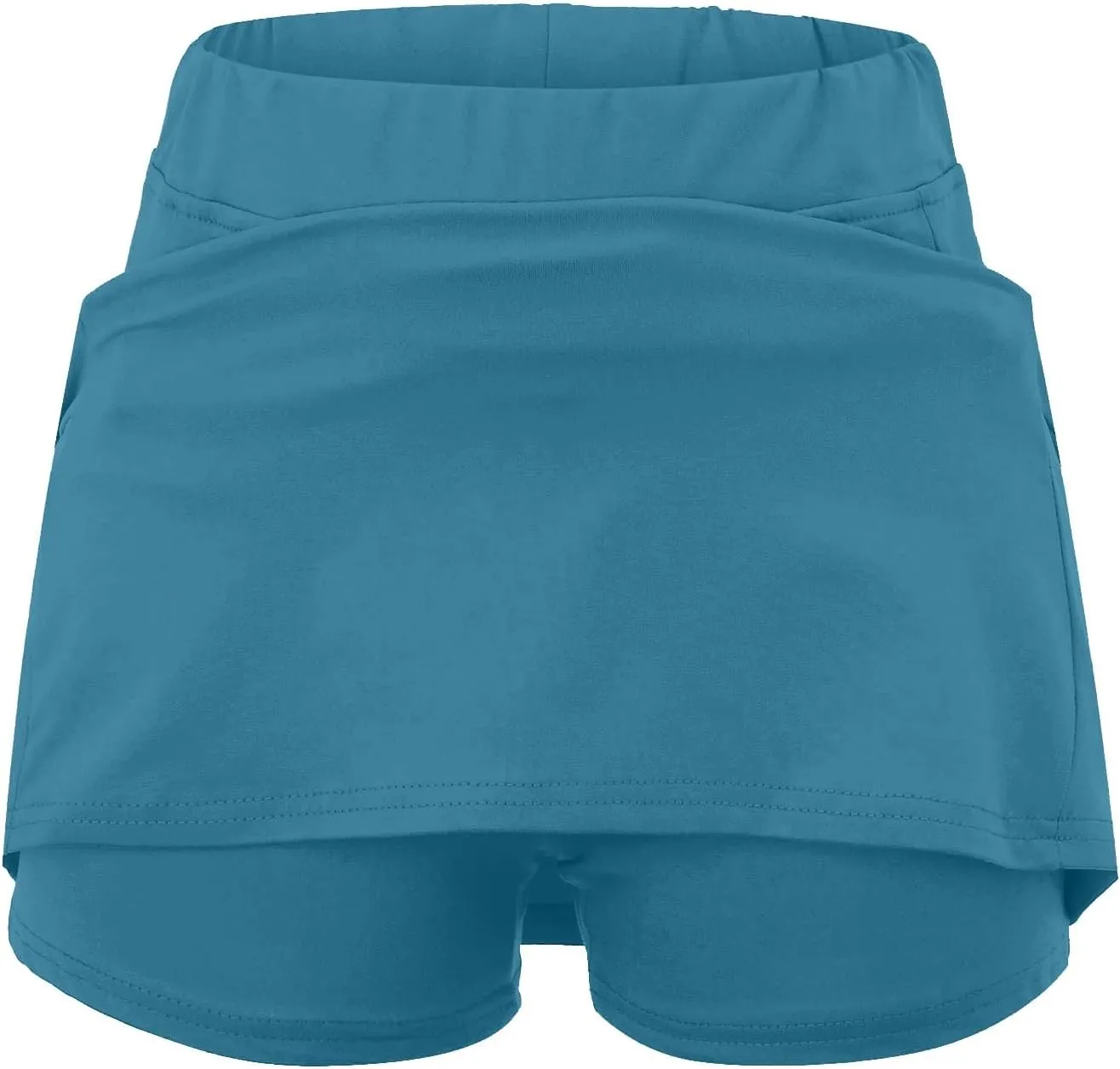 Skorts for Women Tummy Control High Waisted Athletic Tennis Yoga Golf Skirts with Shorts Pockets Biker Shorts