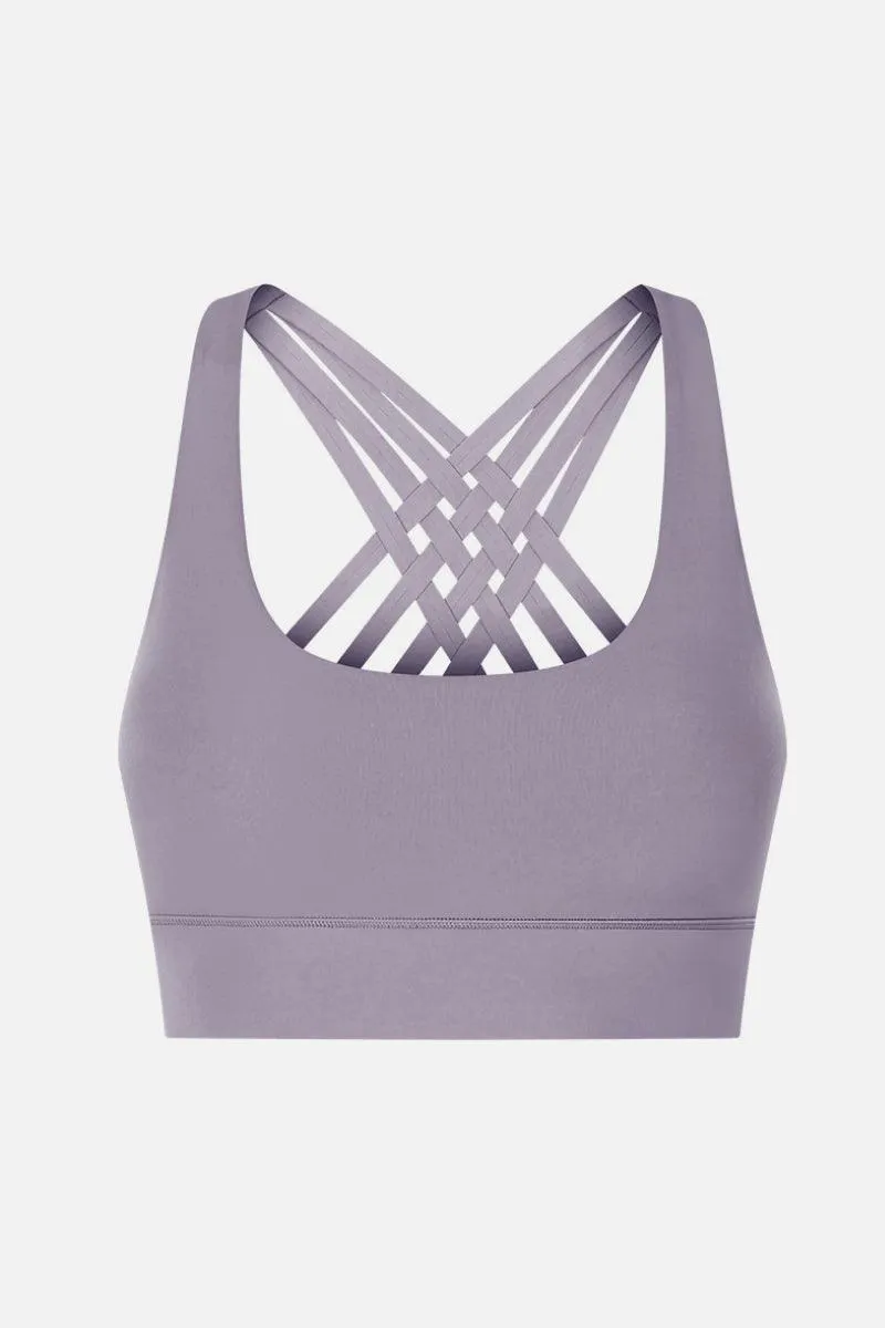 Skyline Supportive Strappy Sports Bra