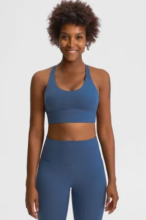Skyline Supportive Strappy Sports Bra
