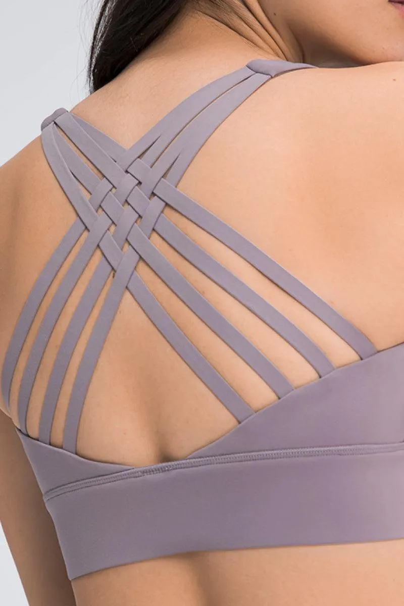 Skyline Supportive Strappy Sports Bra