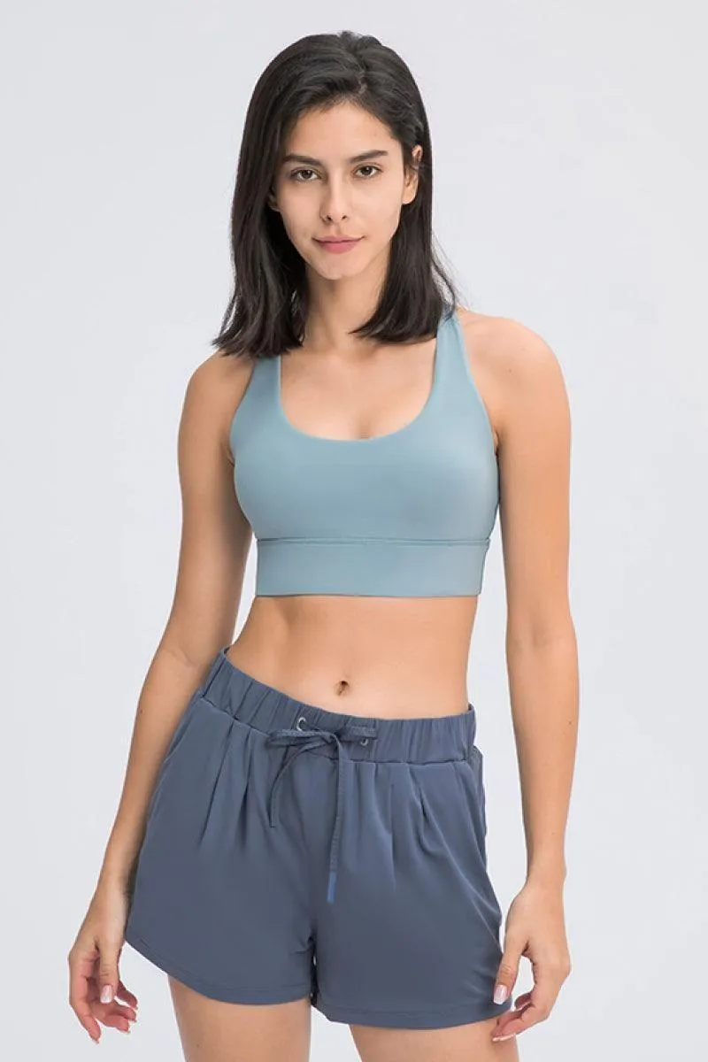 Skyline Supportive Strappy Sports Bra