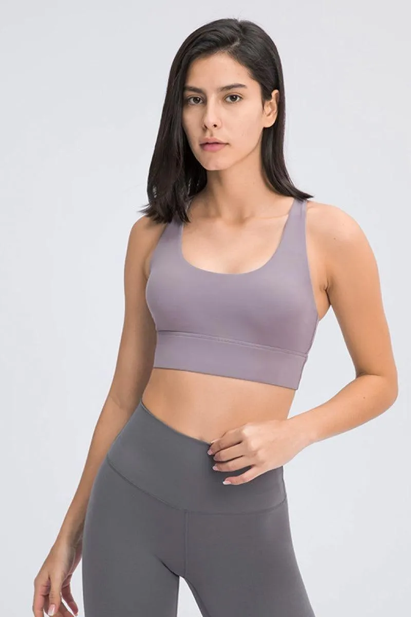Skyline Supportive Strappy Sports Bra