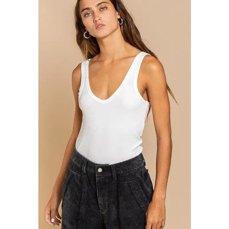 Sleeveless Relaxed Fit Tank Top