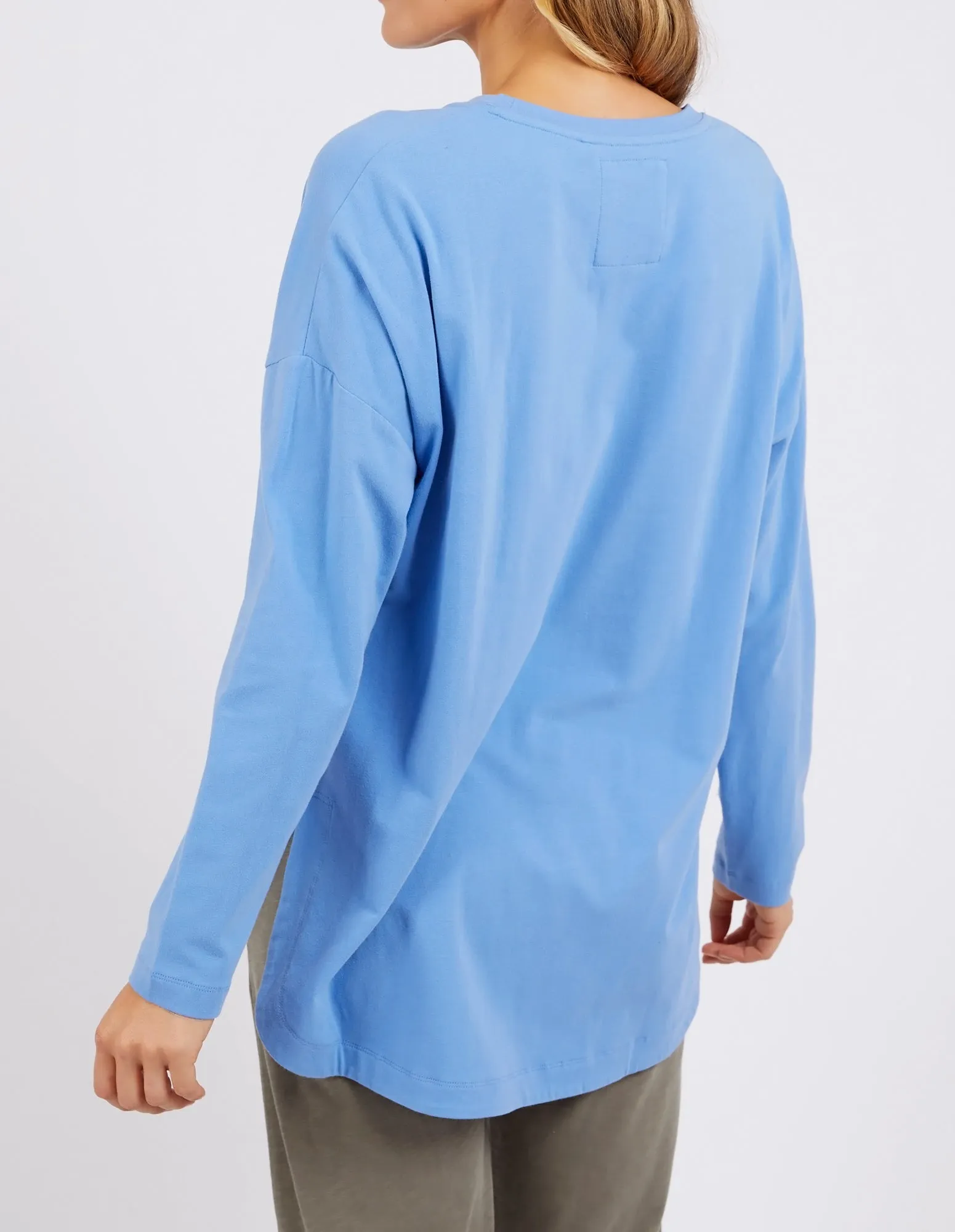 Society Long Sleeve Cerulean Blue