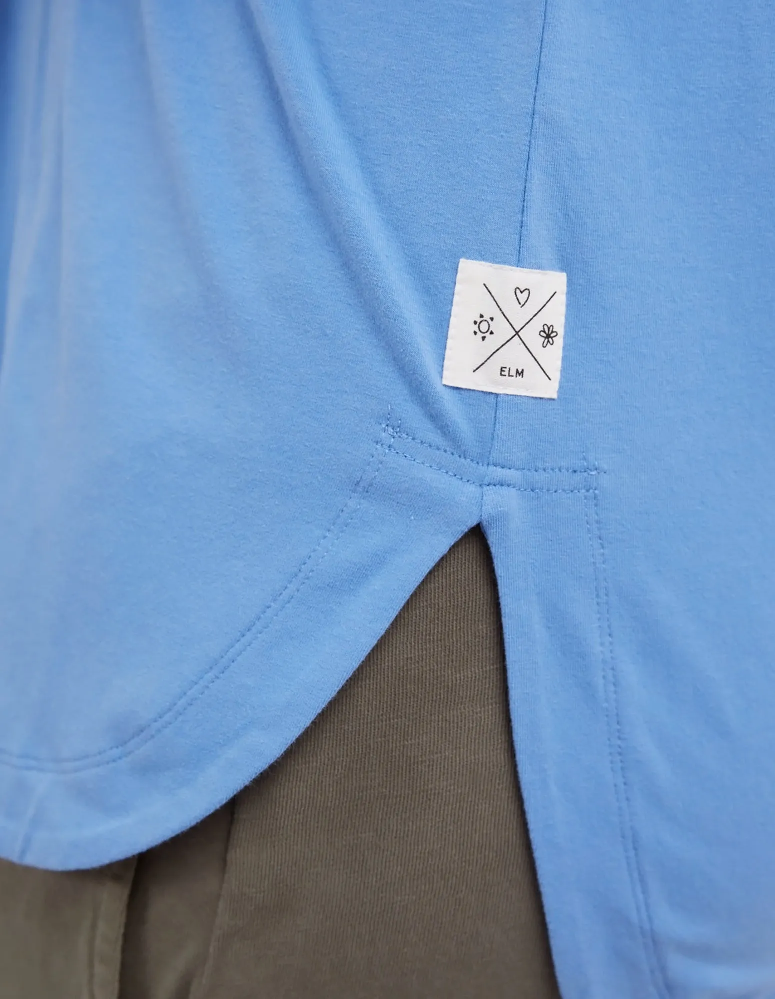 Society Long Sleeve Cerulean Blue