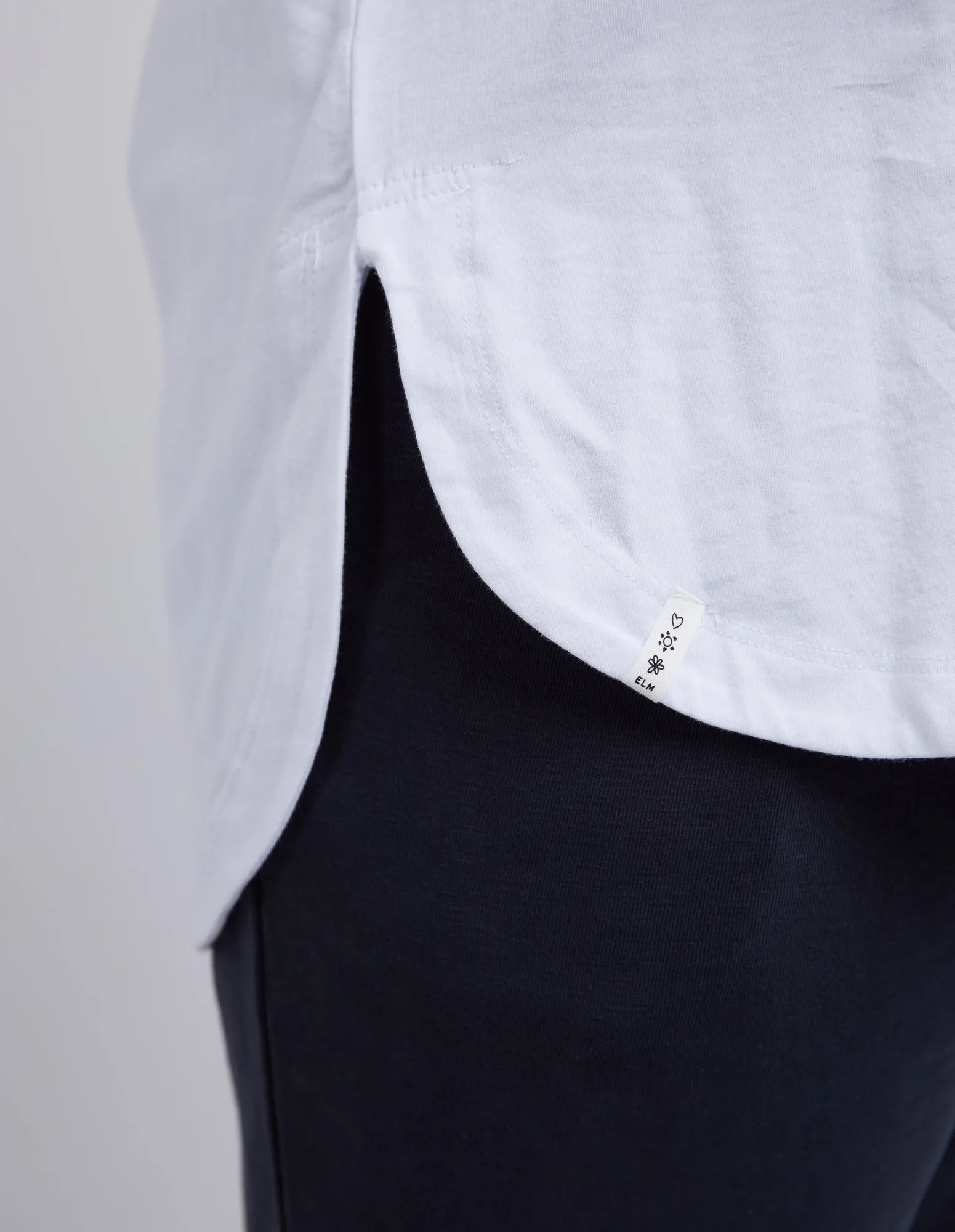 Society Long Sleeve White