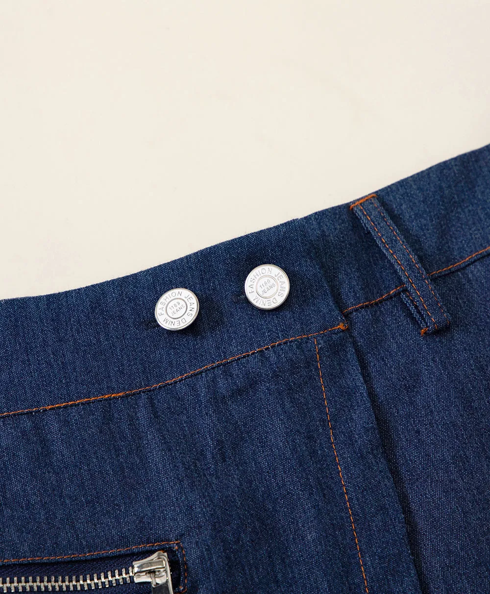 Sports Club Denim Skirt