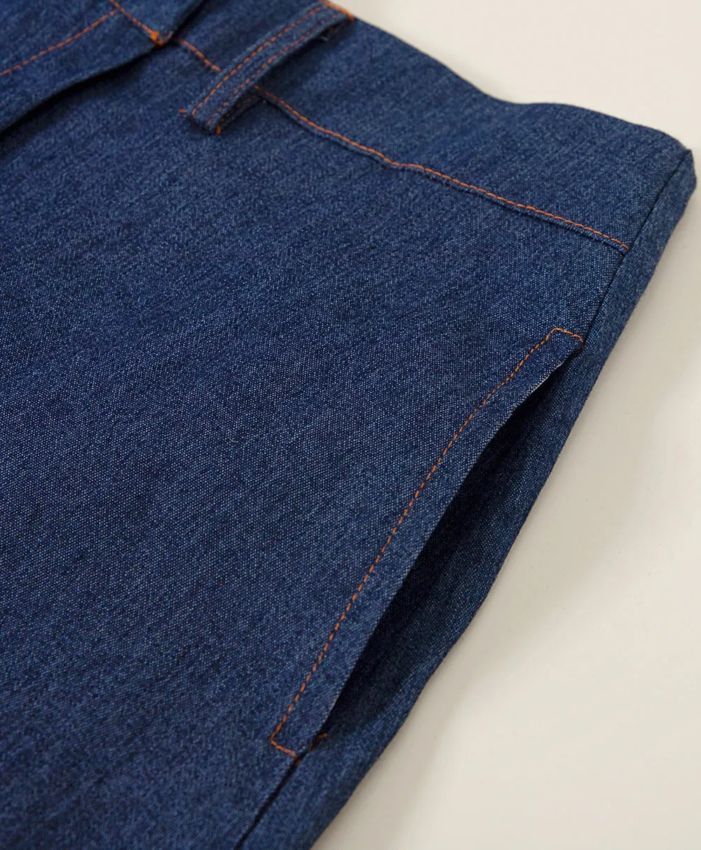 Sports Club Denim Skirt