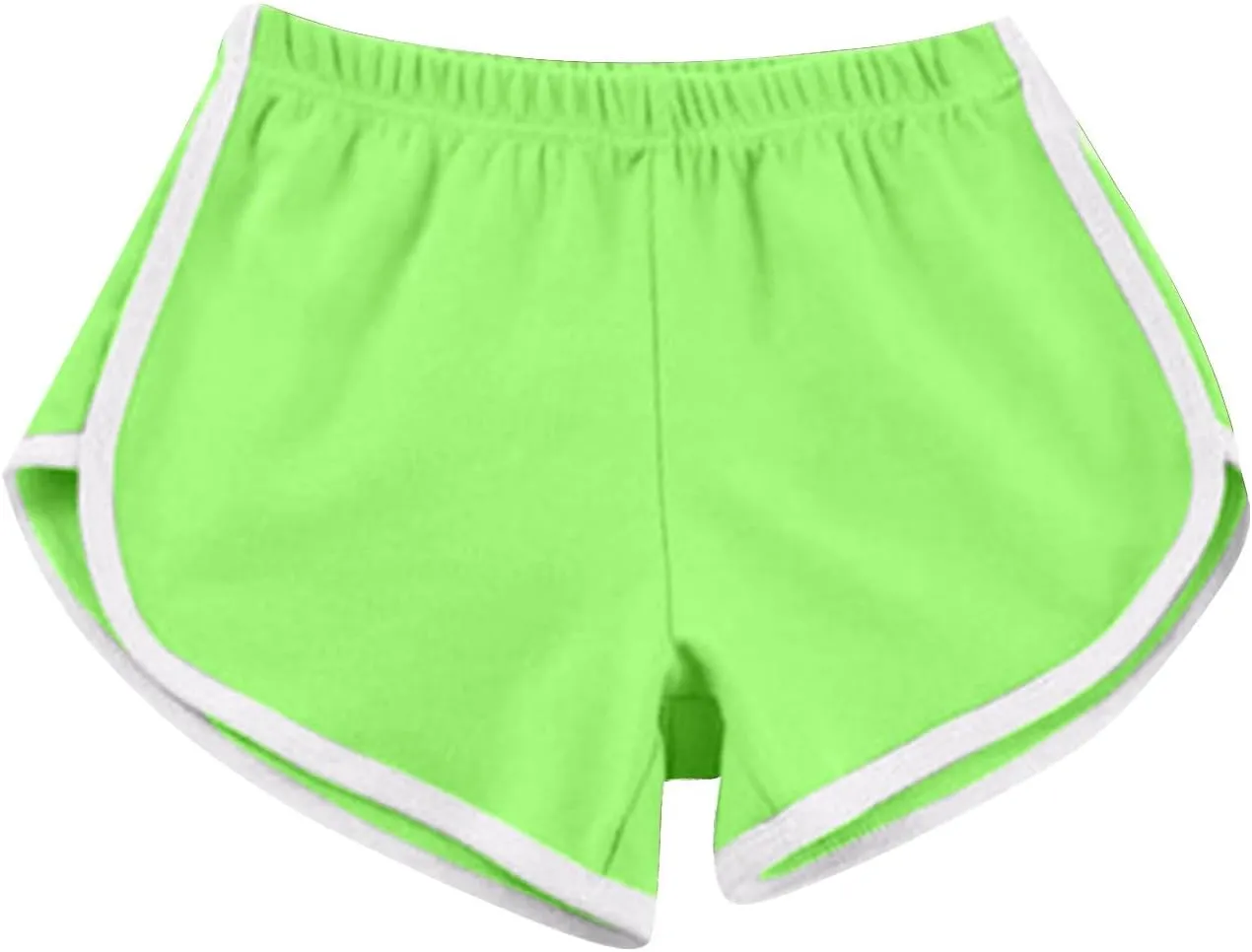 Sports Shorts for Women Pack of 4 Casual Elastic Waist Gym Athletic Shorts Workout Running Yoga Lounge Shorts