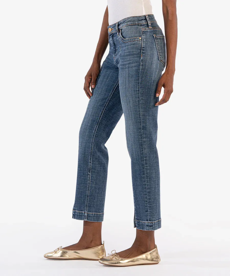 Stevie Mid Rise Straight Jean