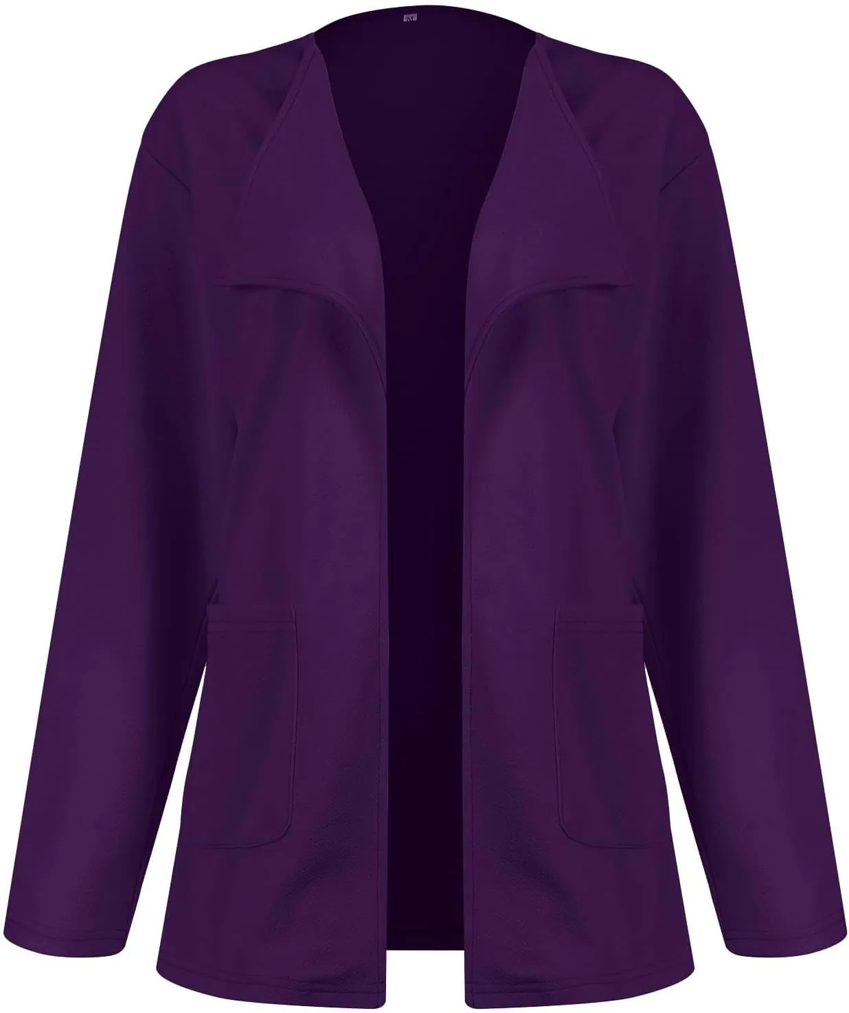 Stylish Women's Classic Long Sleeve Open Front Cardigan Trench Coat for Fall and Winter Casual Wear