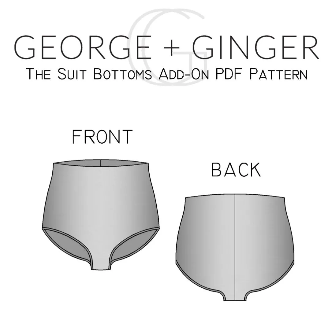 Suit Bottoms Add-On (YouTube Exclusive) PDF Sewing Pattern