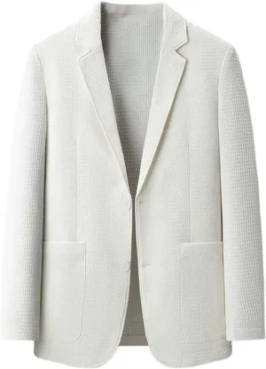 Summer Suit Jacket Men Formal Match Single West Business Casual Suit Men