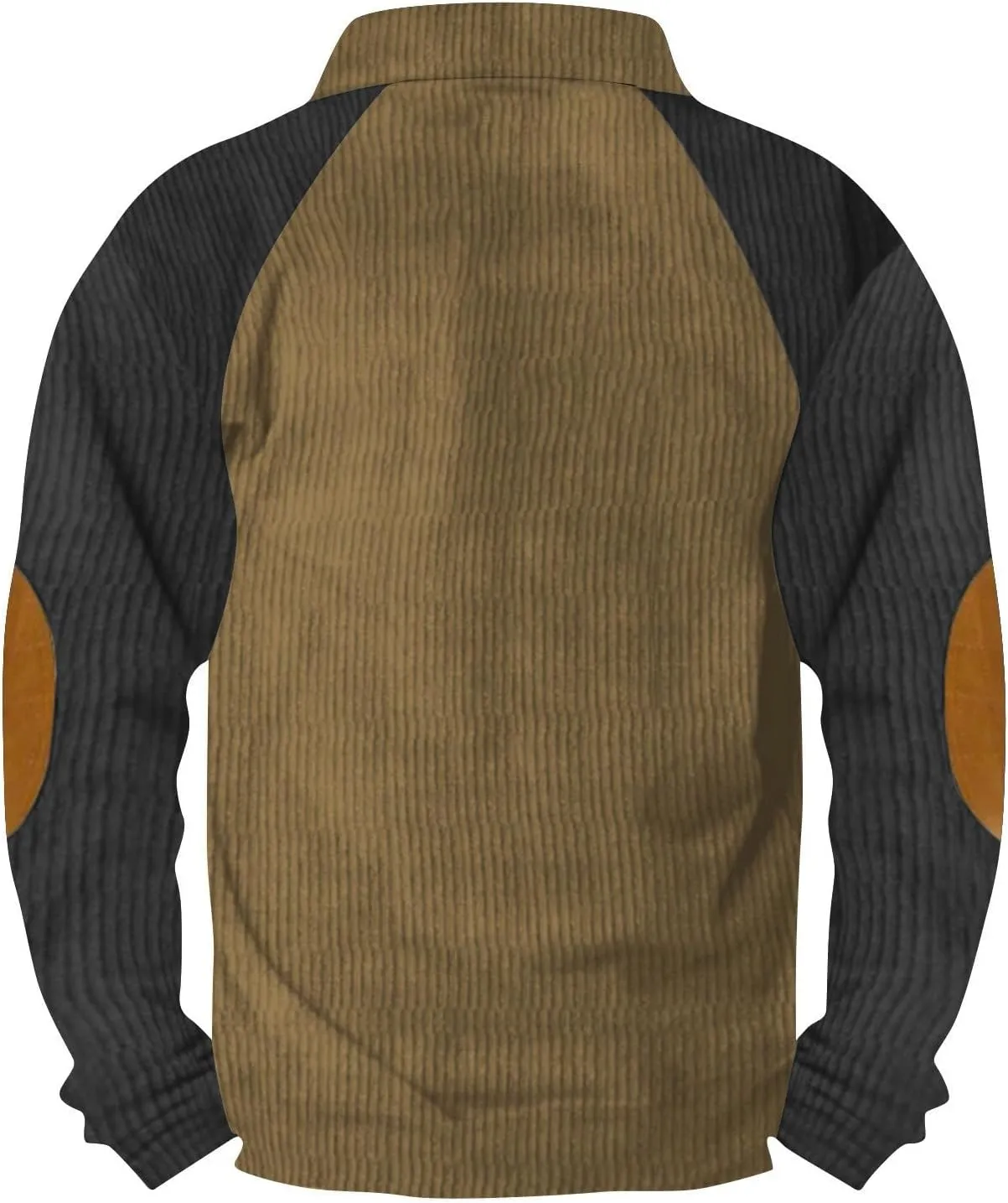 Sweatshirts For Men Loose Stand Collar Button Neck Henley Casual Long Sleeve Tops 2024