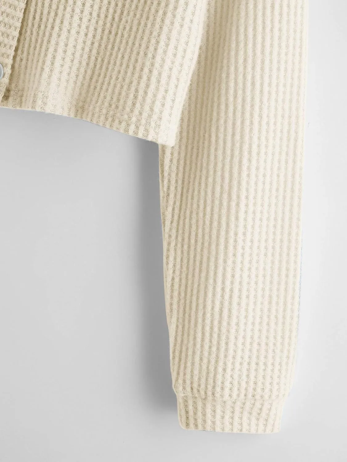 SweatyRocks Women's Long Sleeve Button Front V Neck Soft Knit Cardigan Sweaters