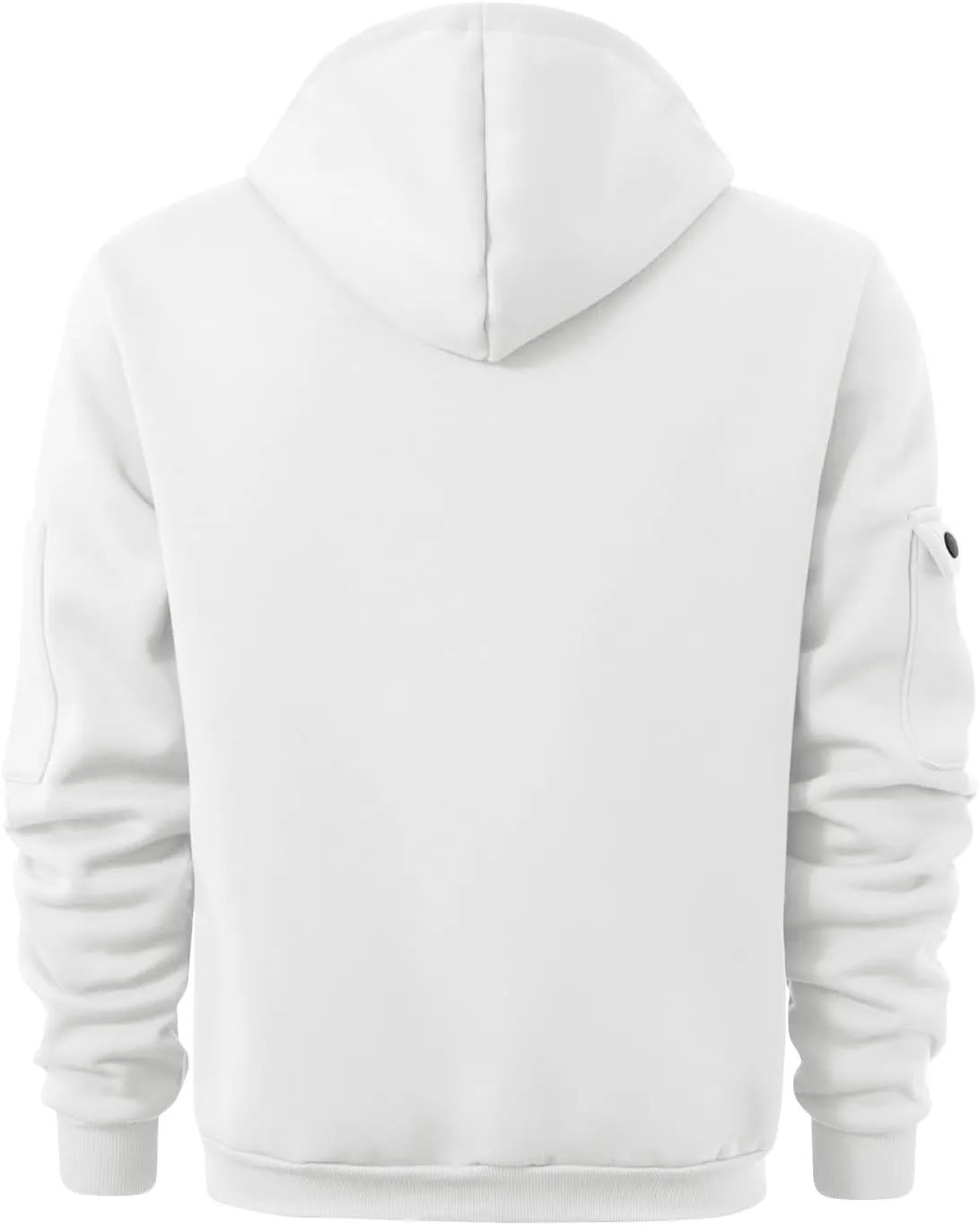 Tactical Hoodies for Men Quarter Zip Pullover Vintage Solid/Graphic Long Sleeve Workout Hoodie Sweatshirt With Pockets