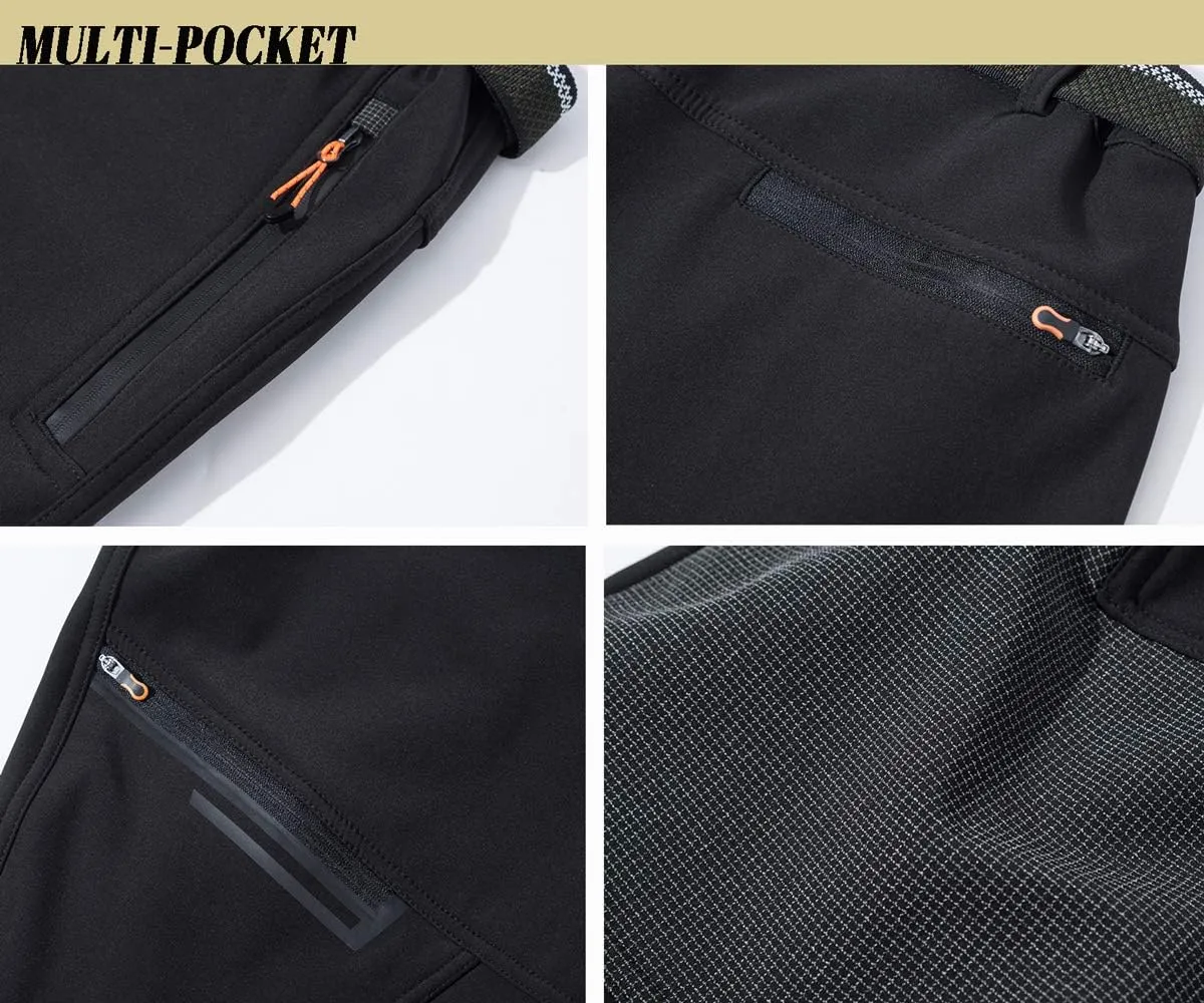 TACVASEN Men's Water Resistant Hiking Pants All Seasons Quick Dry Working Cargo Pants