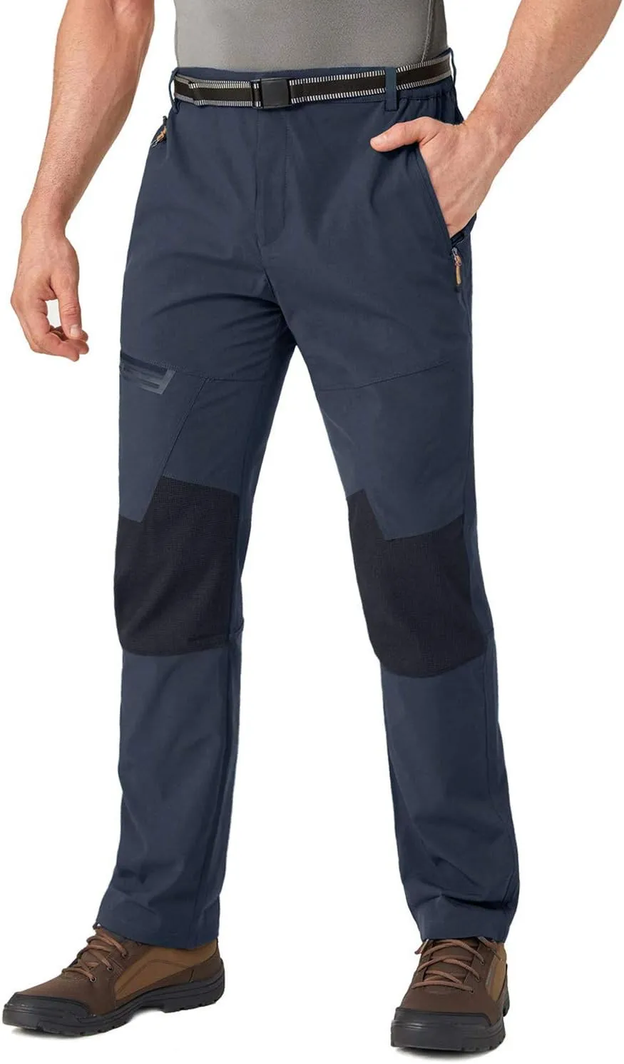 TACVASEN Men's Water Resistant Hiking Pants All Seasons Quick Dry Working Cargo Pants