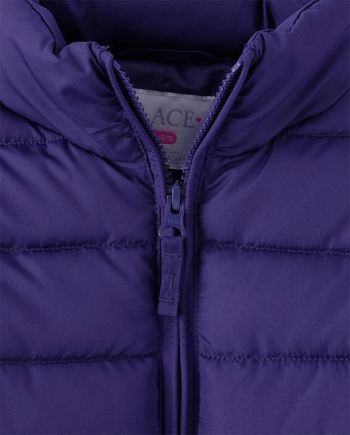 The Children's Place Girls' Medium Weight Wind-Resistant, Water-Resistant Puffer Jacket