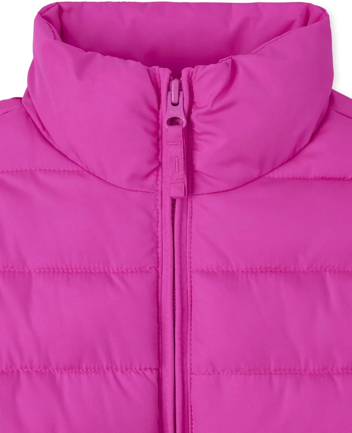 The Children's Place Girls' Medium Weight Wind-Resistant, Water-Resistant Puffer Jacket