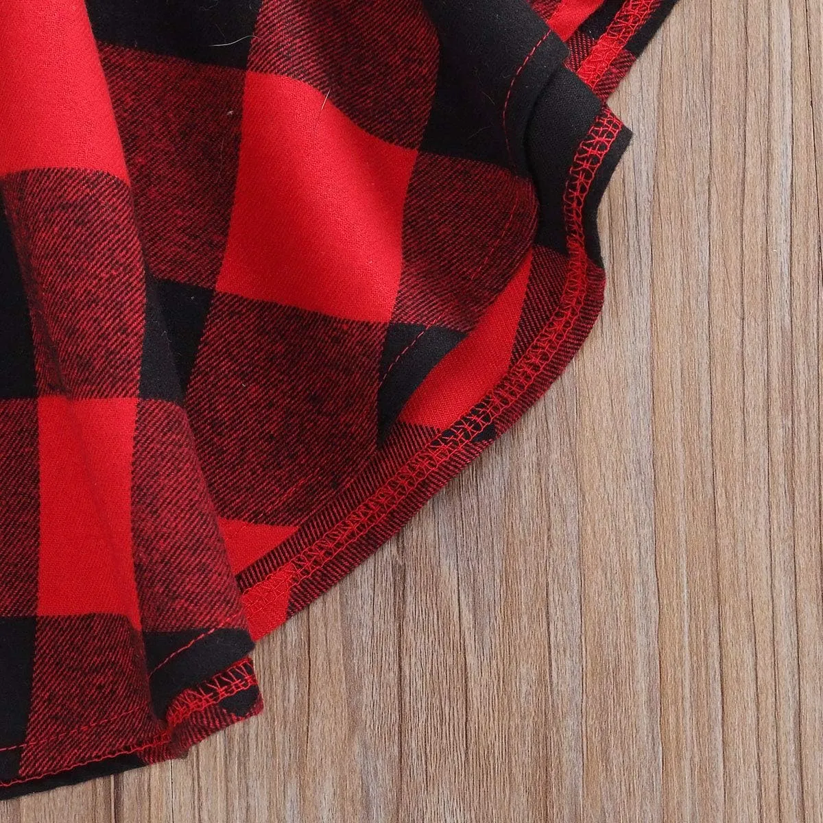 Toddler Baby Girl Christmas Outfits Plaid Poncho Coat Trench Bat Sleeve Pompom Cloak Cape Fall Winter Outwear