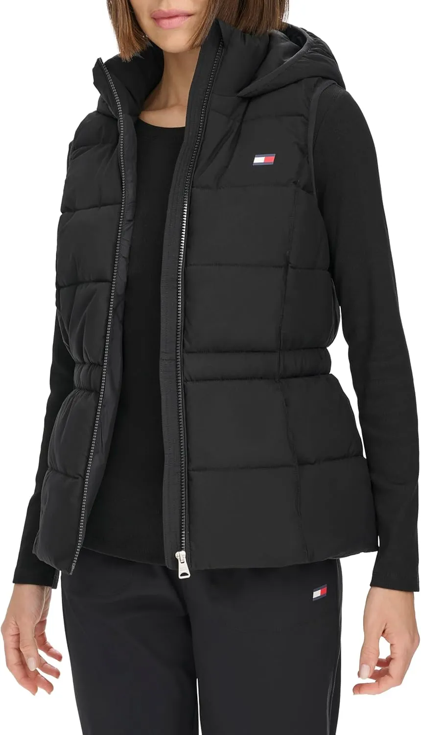 Tommy Hilfiger Women's Elasticated Waistband Water Resistant Vest