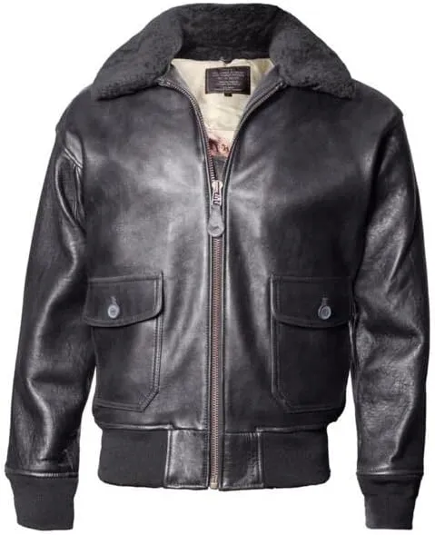 Top Gun Official Military G-1 Leather Jacket