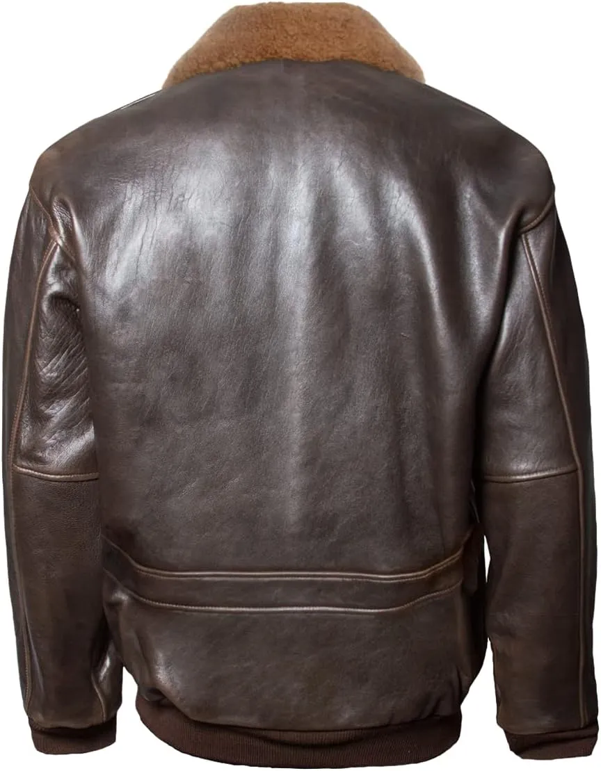 Top Gun Official Military G-1 Leather Jacket