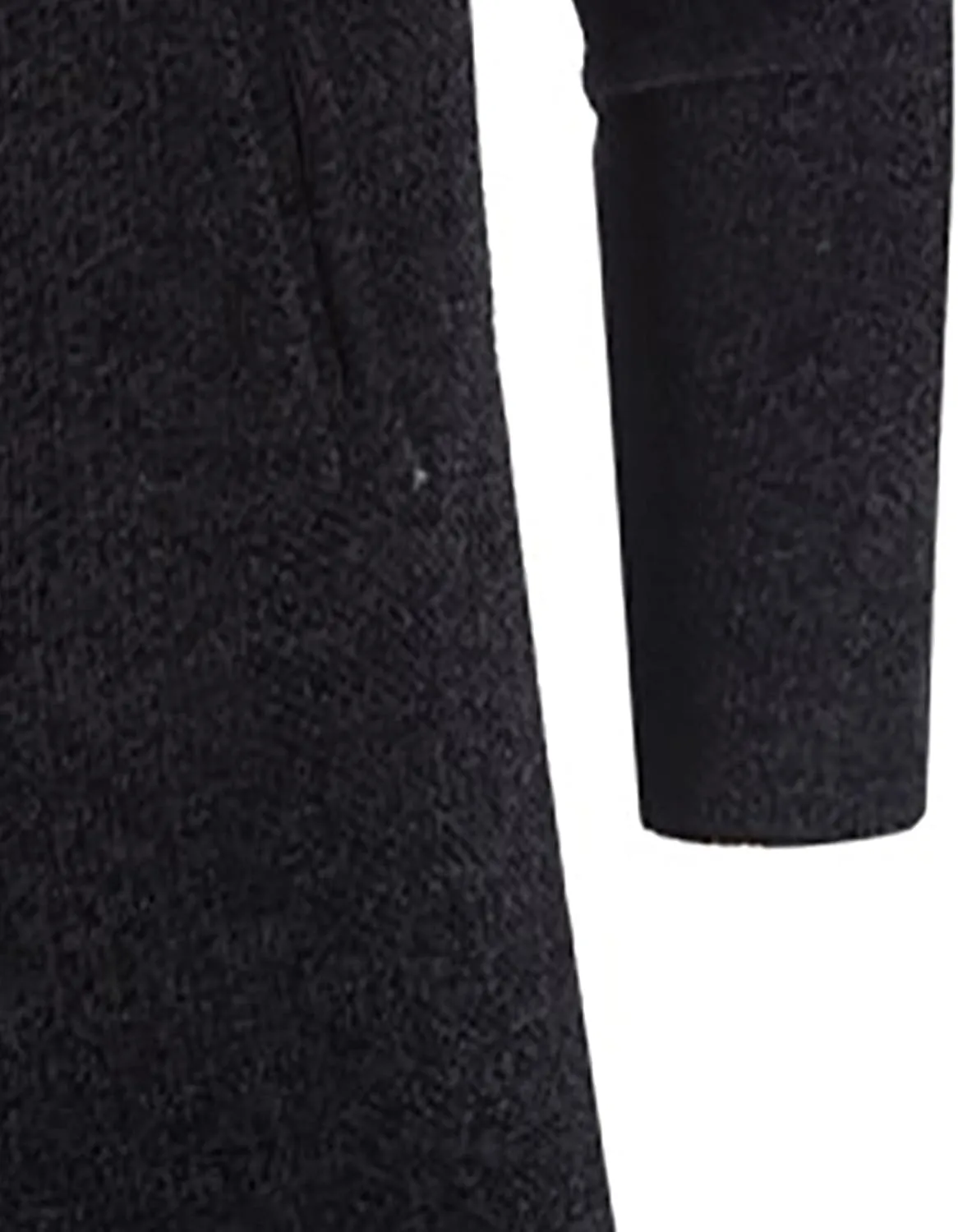 tuduoms Men's Oversized Y2k Zip Up Sweatshirt Hoodie Jacket Fleece Lined Winter Long Outwear Coat Aesthetic Streetwear Tops